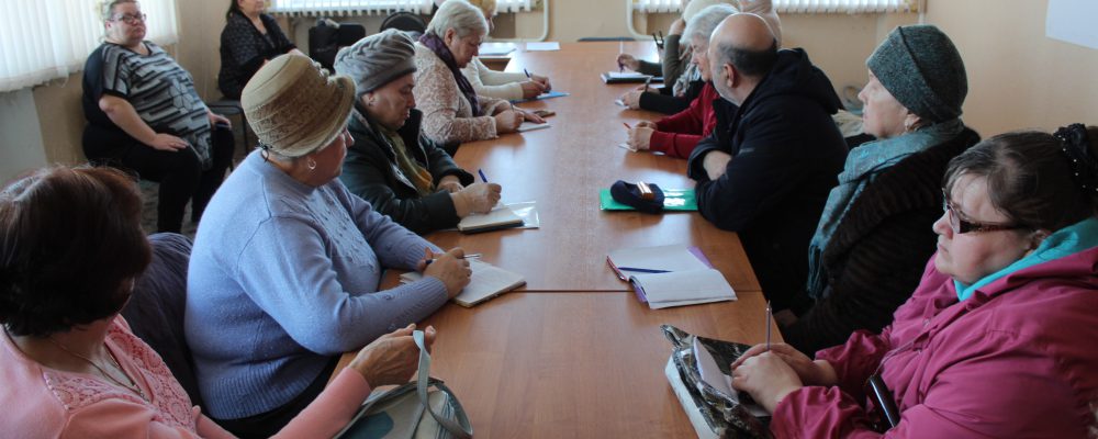 В Левобережном районе прошло совещание с председателями комитетов территориального общественного самоуправления